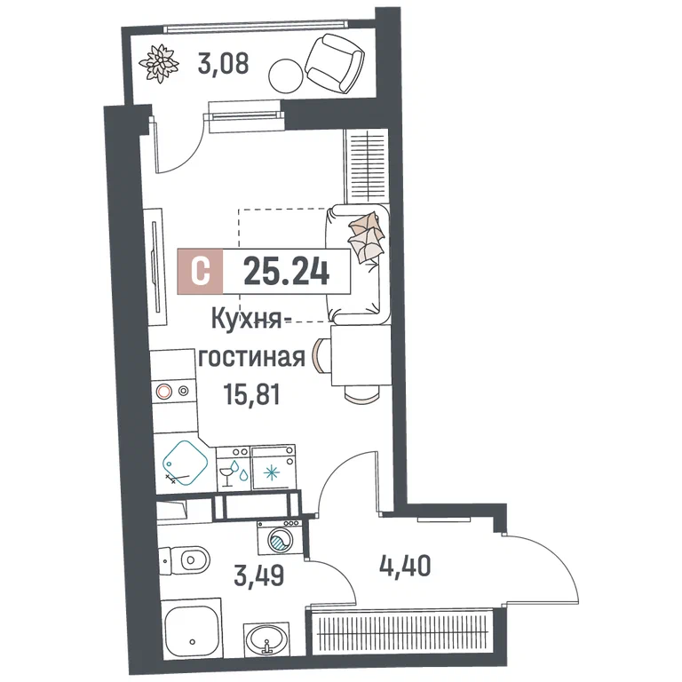 Планировка: Квартира